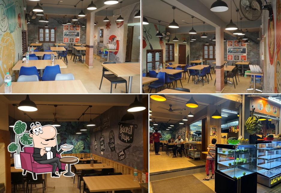 The interior of Restorite Restuarant