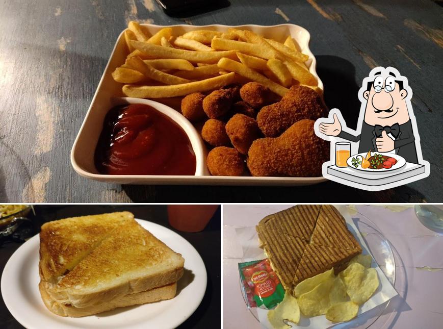 Food at Cafe Table Talk