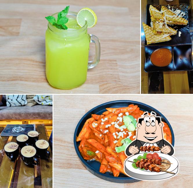 Food at Dark Vibes Cafe