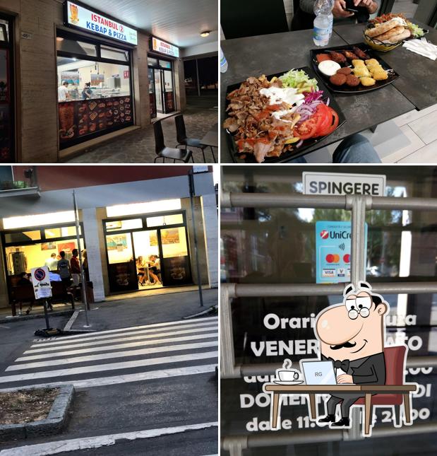 Siediti a un tavolo di Istanbul kebab pizza san Lazzaro