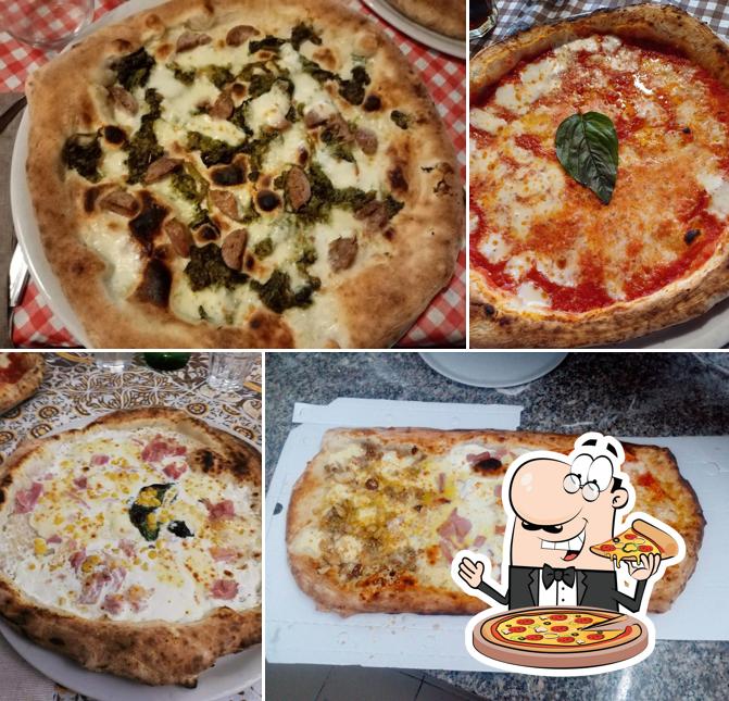 Scegli una pizza a Trattoria Antonio La Trippa Salerno