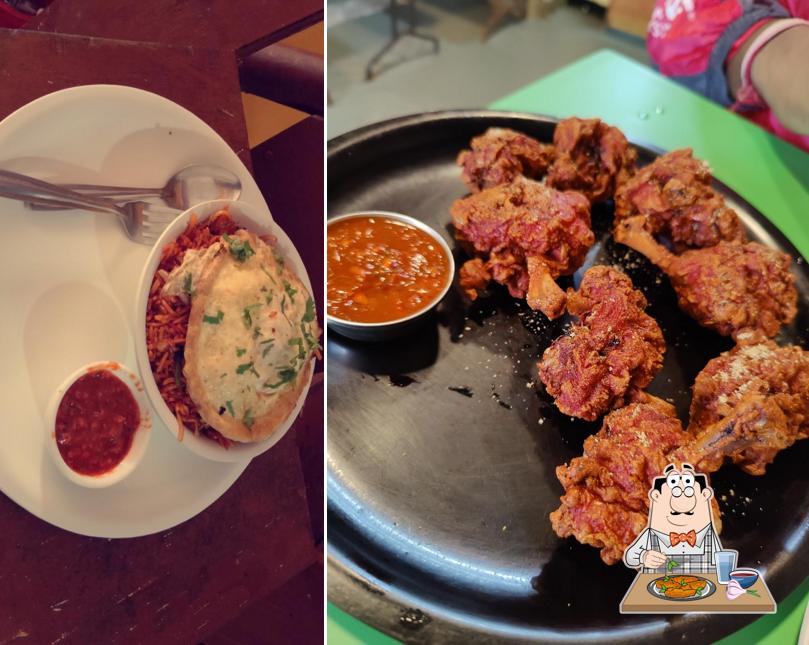 Chicken wings at Swad Restaurant & Takeaway