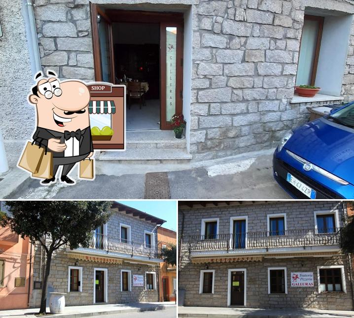 Gli esterni di Pizzeria Trattoria Galluras
