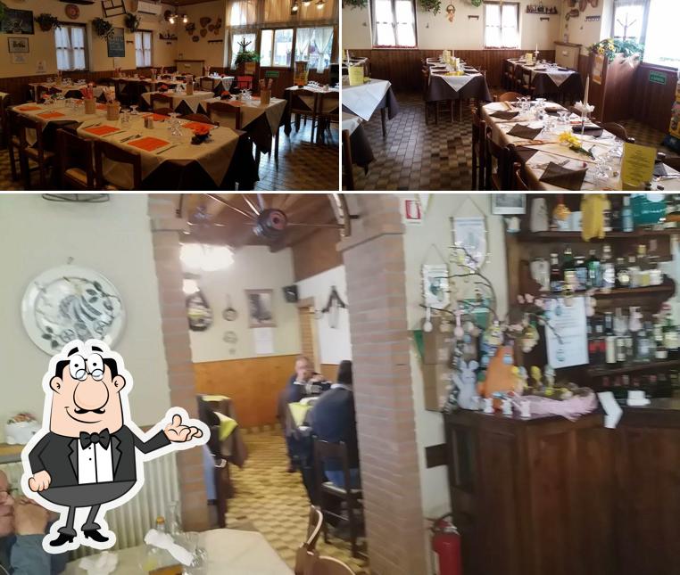 Siediti a un tavolo di Trattoria alla Contadina