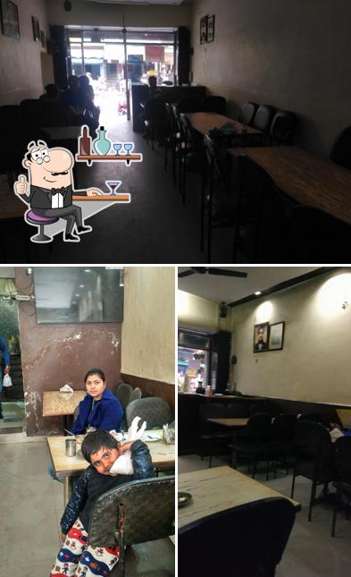 The interior of Sammaan veg. Restaurant