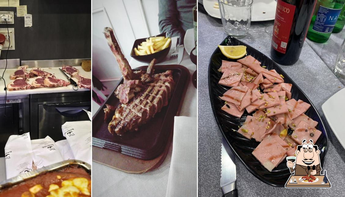 Barone Braceria Macelleria serve pasti a base di carne