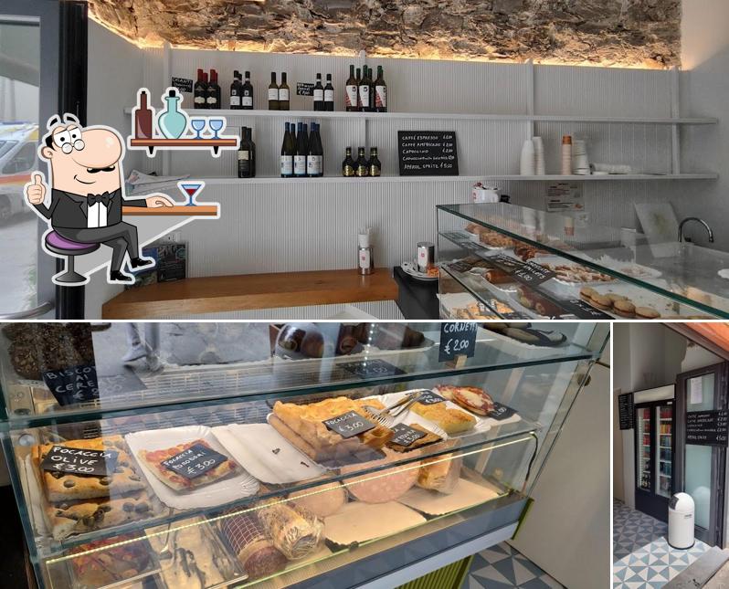 Gli interni di Gourmet in Piazza