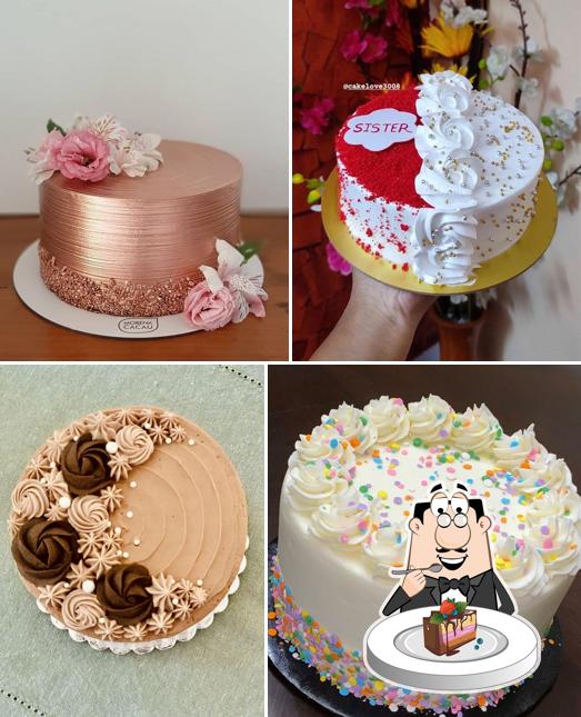 Chocolate cake at Jyothi's SKS Bakery & Food Court