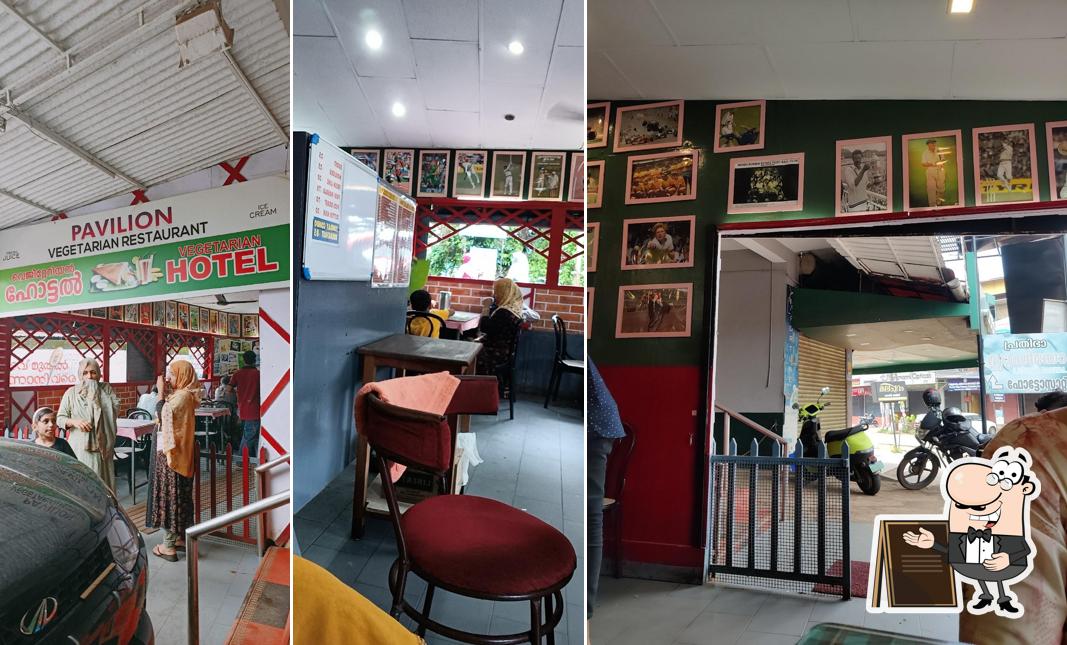 Enjoy the view at the outside area of Pavilion Vegetarian Hotel