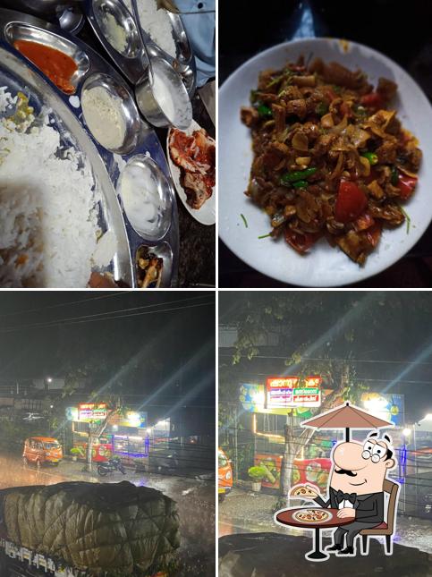This is the photo showing exterior and food at Shanu Thattukada