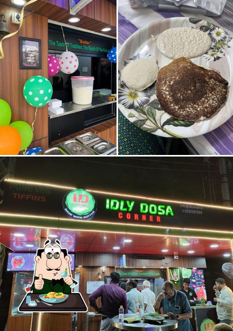 Among different things one can find food and interior at IDLI DOSA CORNER