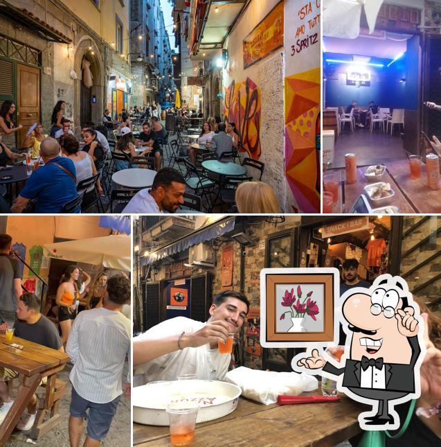 Gli interni di Il rifugio Wine bar PEPPE MASIELLO. SPRITZ