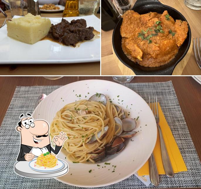 Spaghetti alla carbonara al La Luinese
