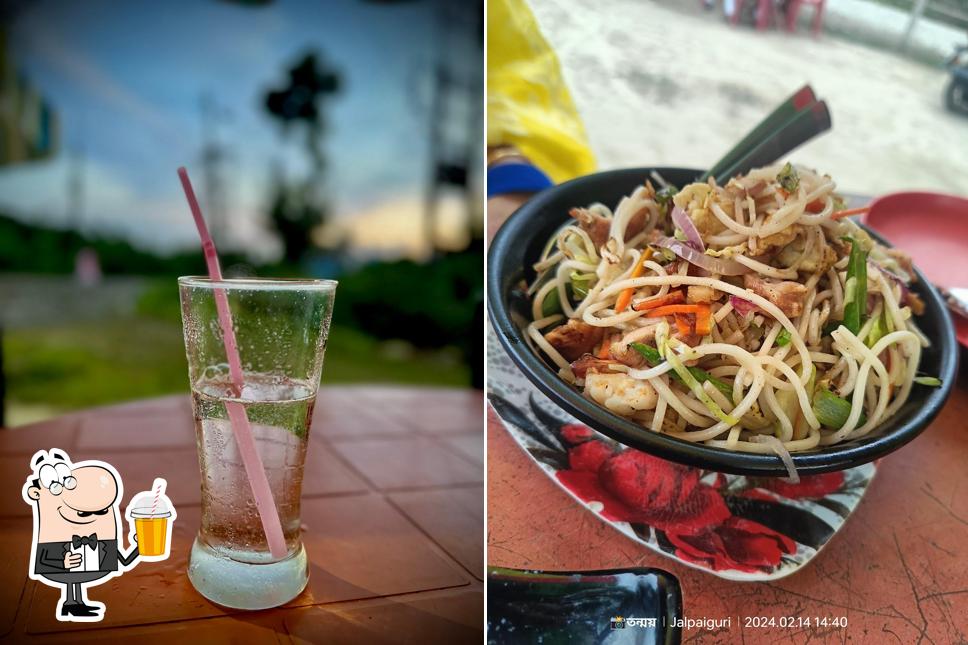 Enjoy a drink at Moon's kitchen