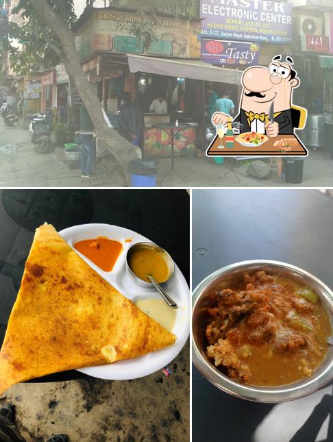 The photo of food and exterior at Shri Ganesh Anna South Indian Food Corner