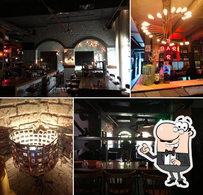 The interior of prankster