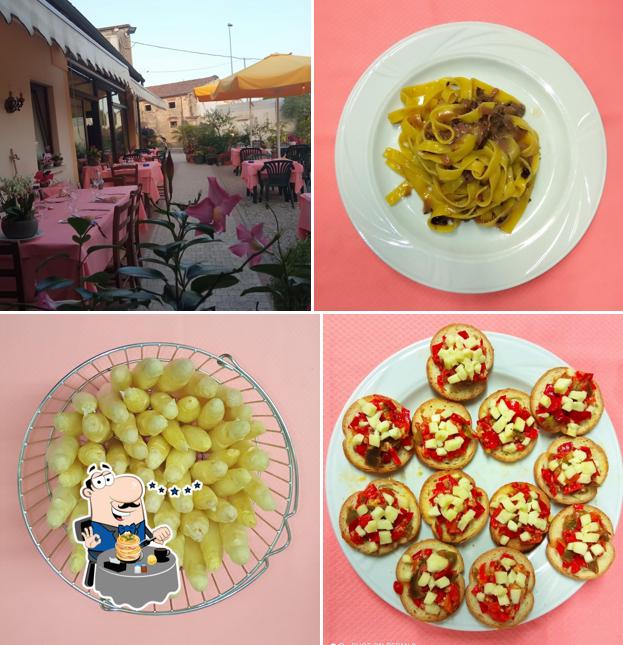 Cibo al Trattoria Tre Scalini