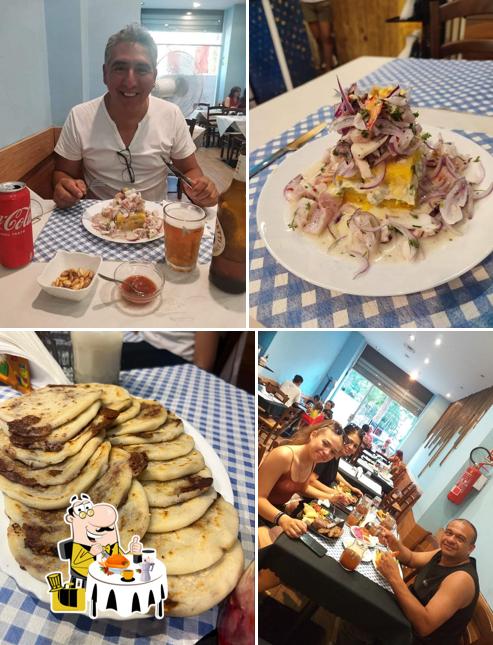 Ceviche al Pupuseria Costa Azul