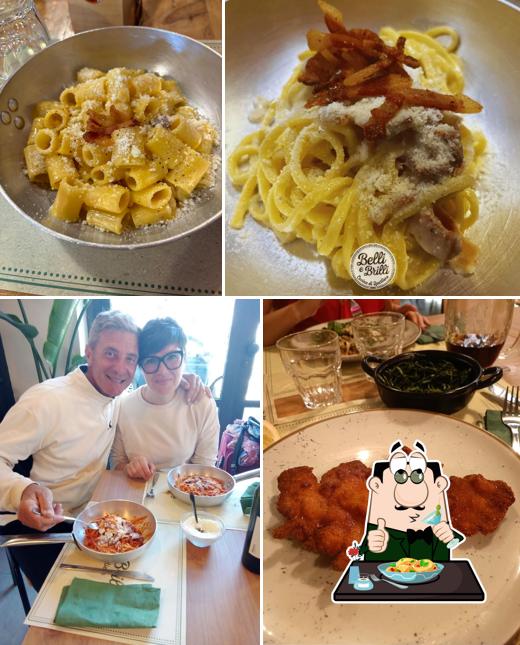 Maccheroni al formaggio al Ristorante Belli e Brilli