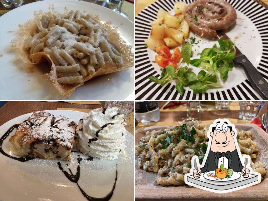 Cibo al Trattoria Romana La Lupa