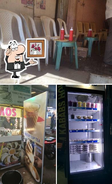 This is the photo displaying interior and exterior at UKC Arabian Shawarma Corner