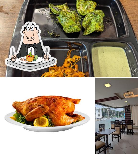 Take a look at the photo showing food and interior at Classy Restaurant nice good