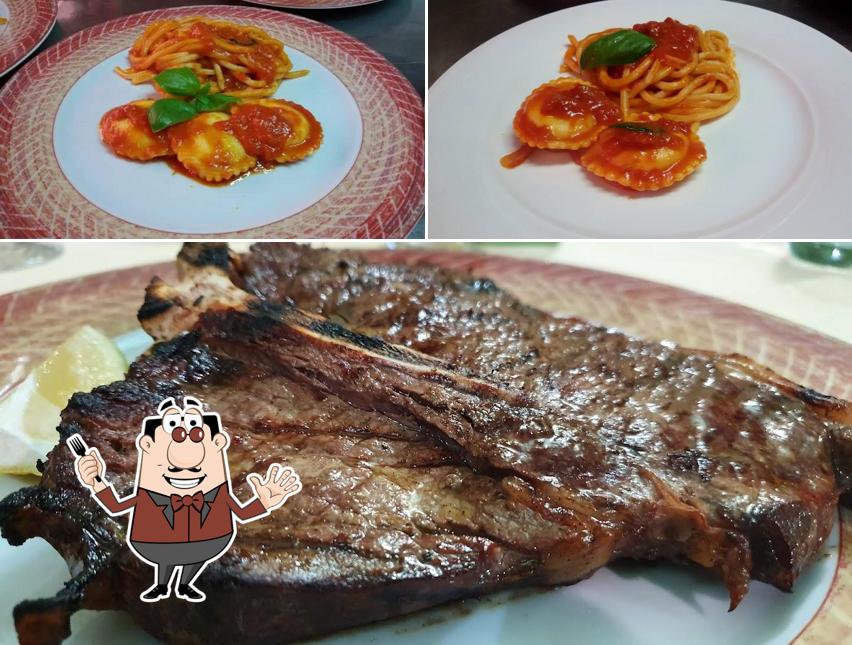 Platti al Osteria La Petra