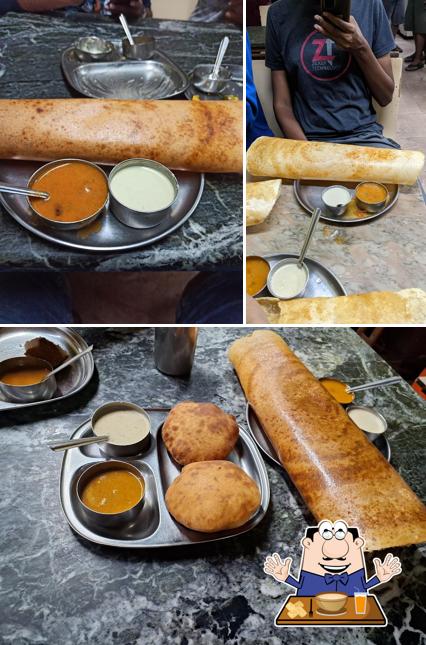 Masala dosa at Raghavendra Veg Restaurant