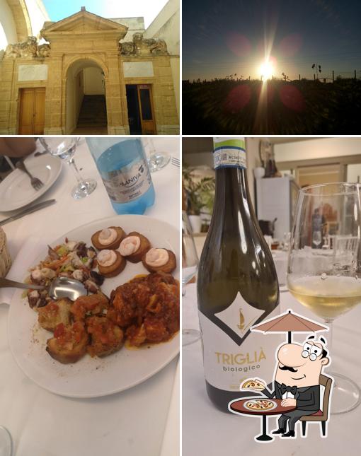 Tra le varie cose da Antica Trattoria da Pino si possono trovare la esterno e bevanda