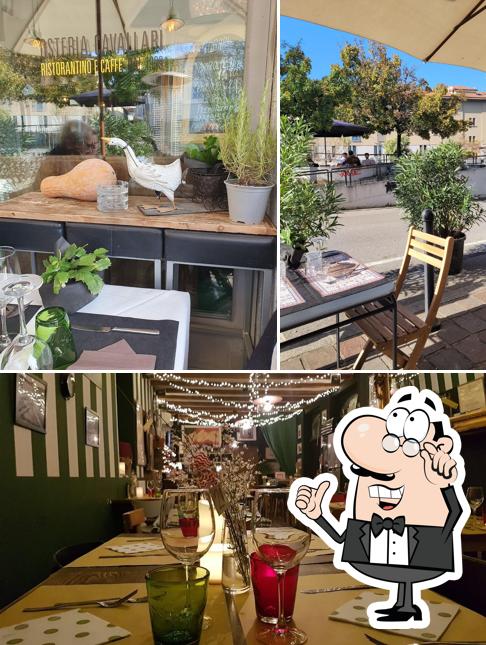 Dai un'occhiata agli interni di Osteria Cavallari
