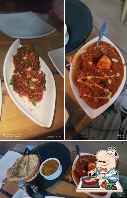 Chicken curry at Sai Kids Zone and Amma Restaurant