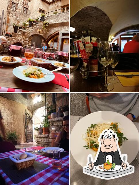 Platti al Trattoria Da Angelo