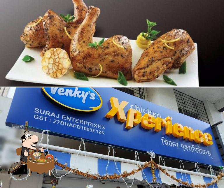 Food at Chicken Xperience By Venky's