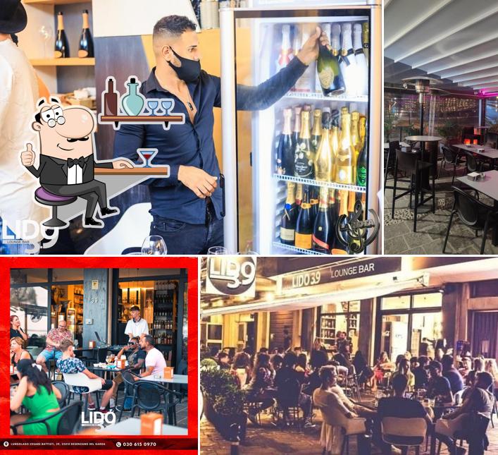 Dai un'occhiata agli interni di Lido3.9 Ristorante Pizzeria Cocktail Bar