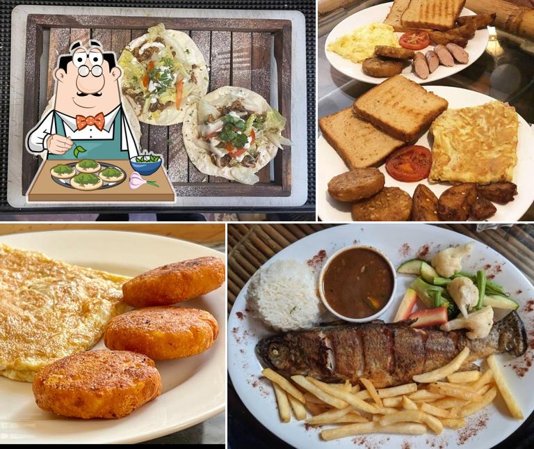 Tacos at Cafe Drifters Inn