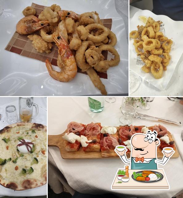 Calamari fritti al Ristorante Corona "Oster de fo "