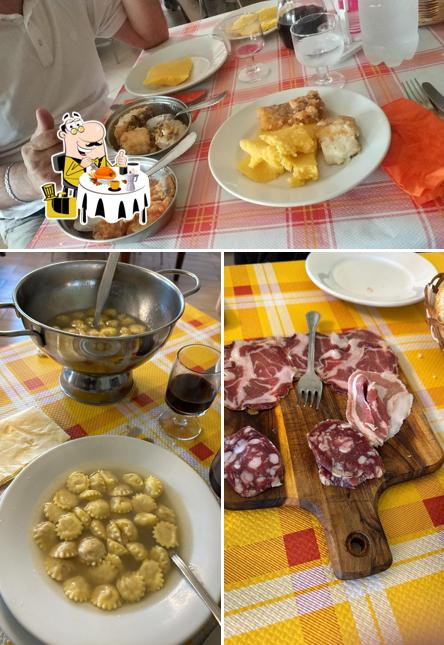 Platti al Trattoria Alberici