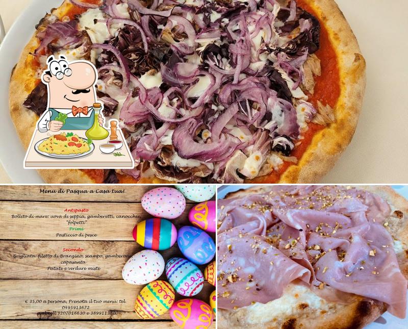 Panino con maiale stirato al Eliapizza Trattoria Al Cacciatore