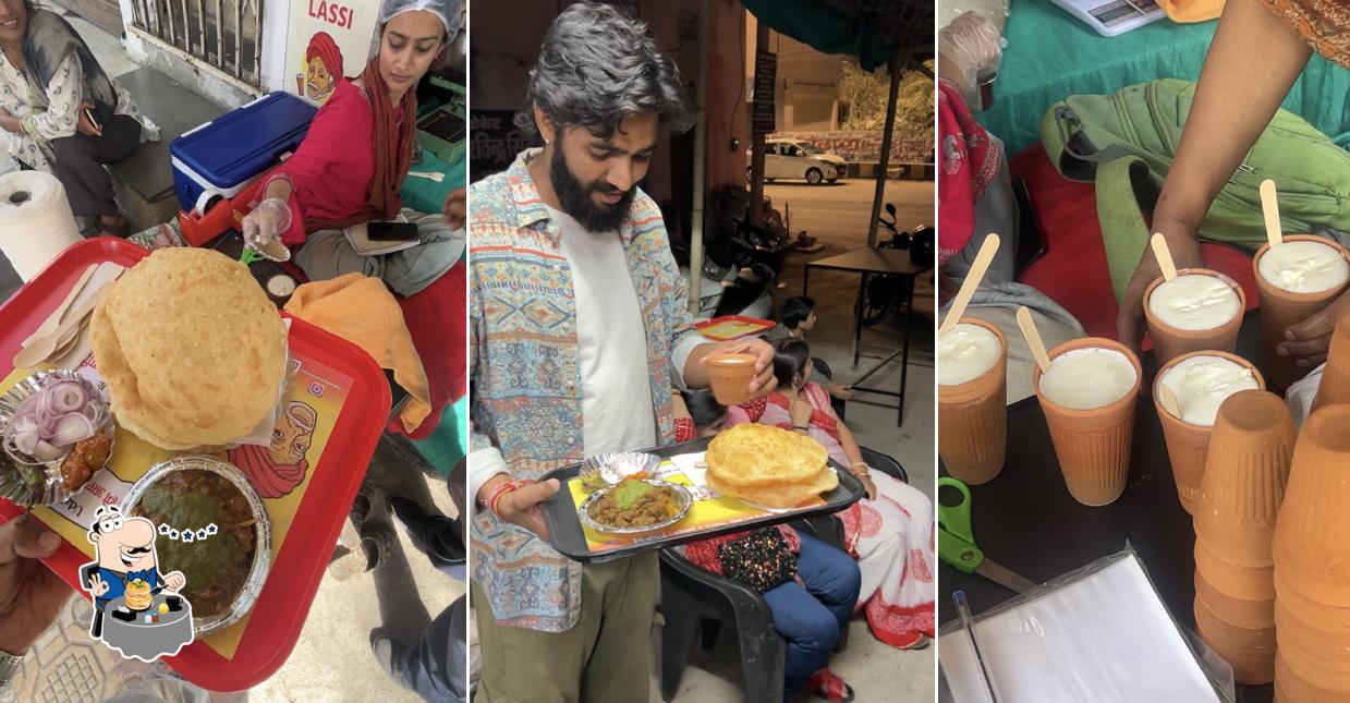 Food at Lalaram Chole Bhature