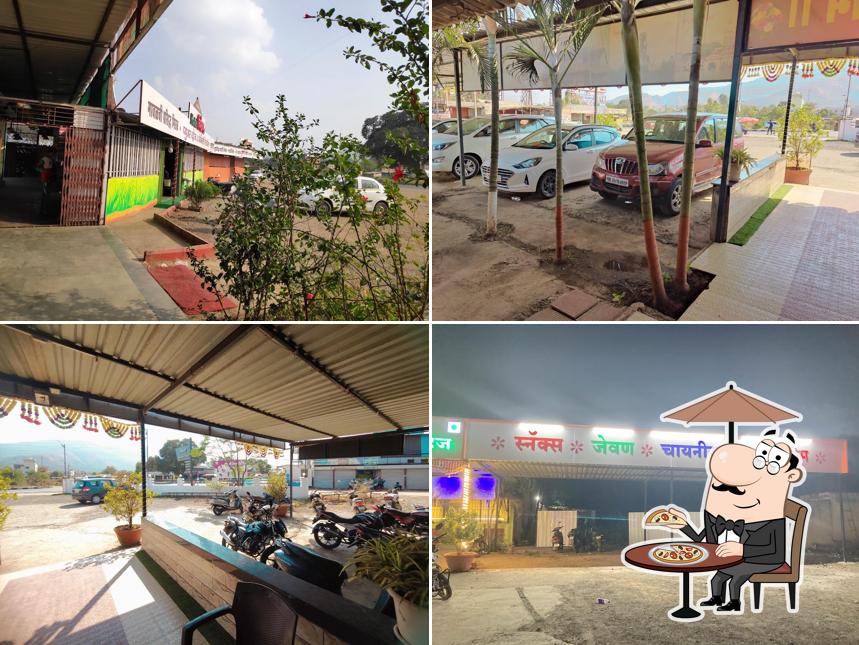 Check out how Mauli pure veg family restaurant looks outside