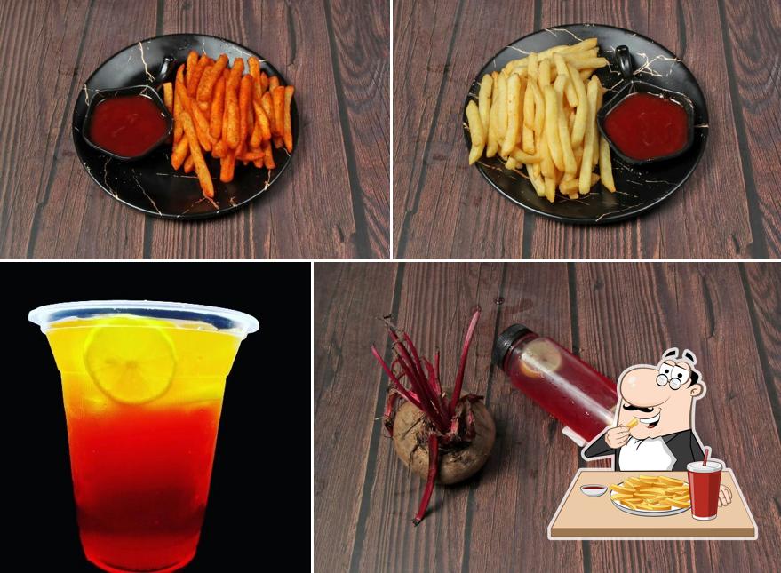 French fries at Shawarma kart