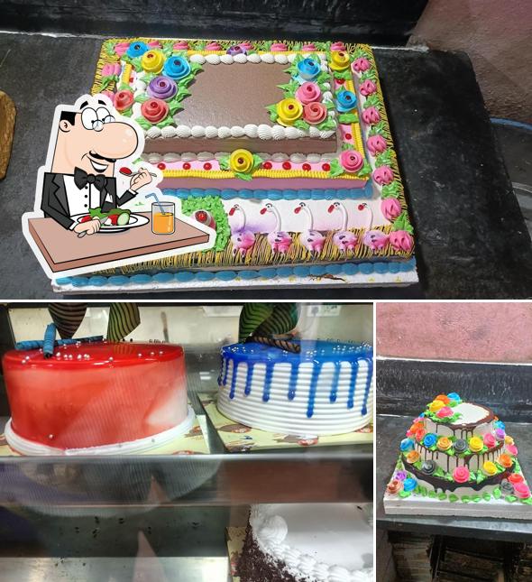 Food at S.V. Sweets & Bakers