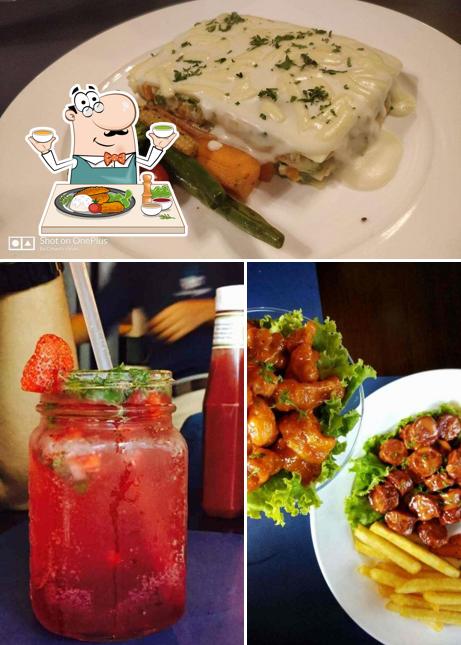 Food at Downtown Cafe