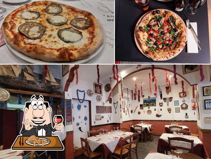 Scegli tra le molte varianti di pizza