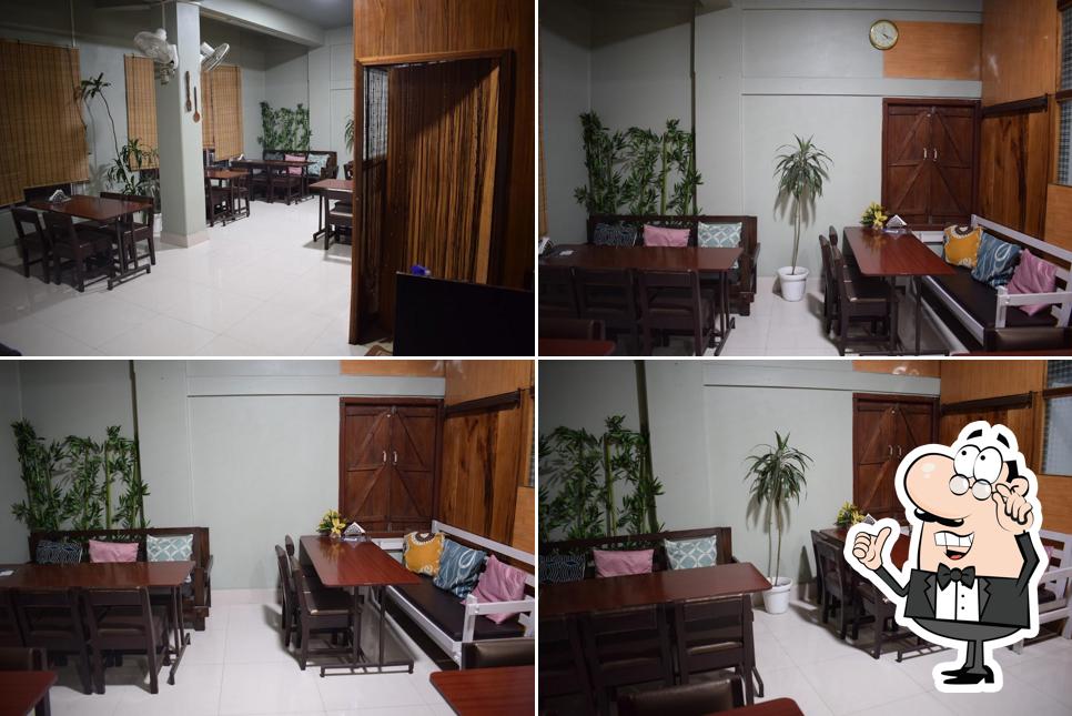 The interior of Kimo's Restaurant