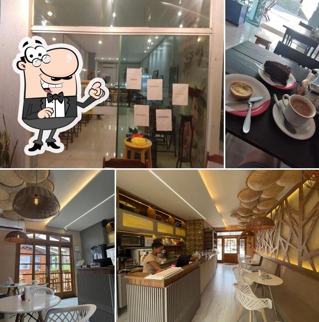 Veja imagens do interior do Geagá Cafeteria