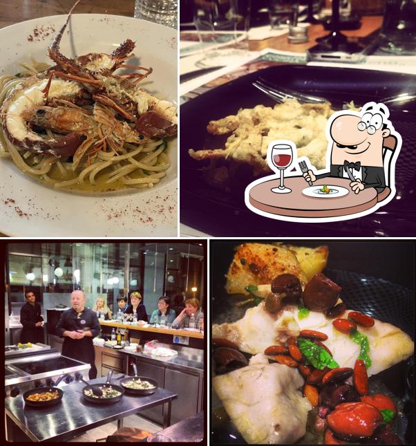 Platti al Ristorante Lanterna Blu