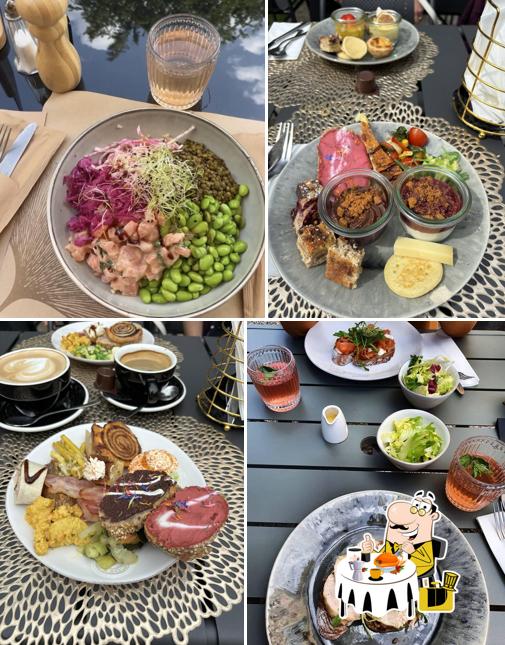 Platti al Café Villa Castellane