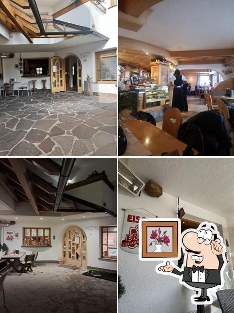 Gli interni di Stüa Dal Tê