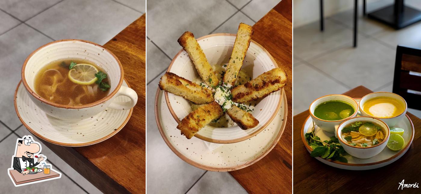 Meals at Amorei Bistro & Gelato Cafe